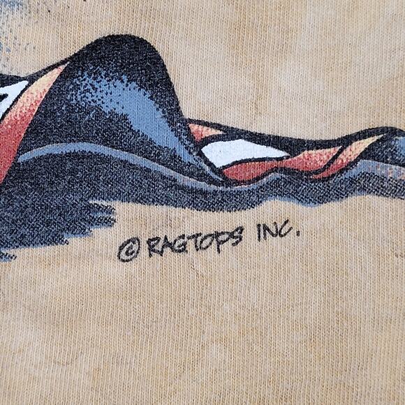 Vintage 90s Native-American Spiritual Shirt 2XL 25x30 Brown - Picture 11 of 14